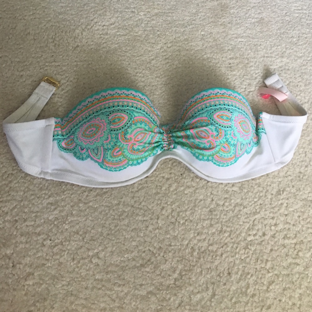 Victoria’s secret paisley bandeau bathingsuit top